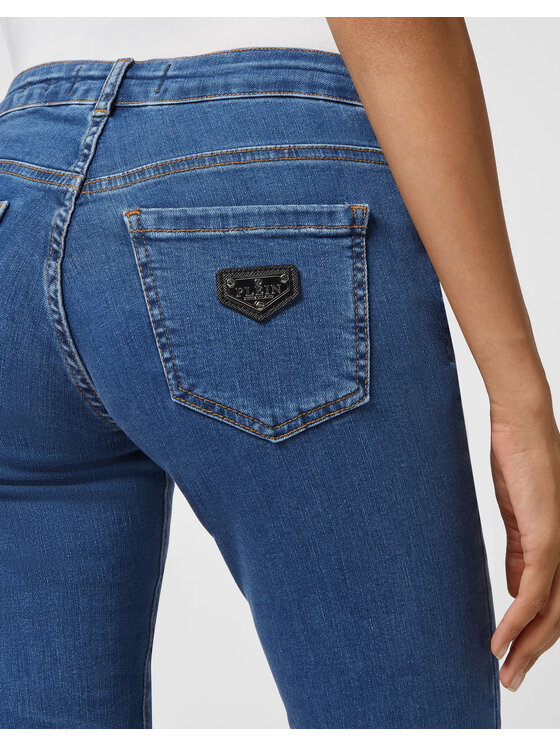PHILIPP PLEIN PHILIPP PLEIN Jeansy 3039 Niebieski