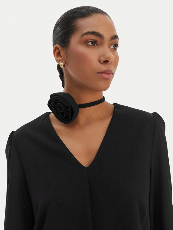 Rinascimento Rinascimento Rochie cocktail CFC0126757003 Negru Regular Fit