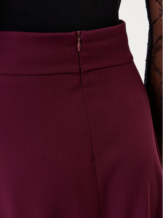 Rinascimento Rinascimento Trapeces svārki CFC0126216003 Bordo Regular Fit