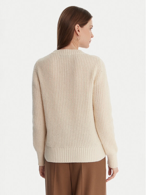 Artigli Artigli Sweter ACMA002802 Écru Regular Fit