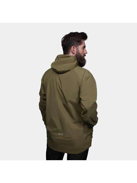 Alpinus Alpinus Kurtka przeciwdeszczowa Girdiman Khaki Regular Fit