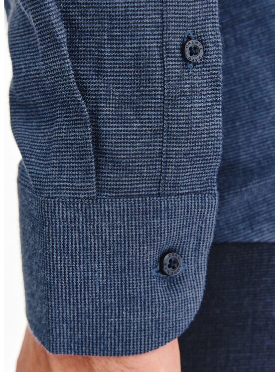 Pako Lorente Pako Lorente Koszula P25WF-1X-017 Granatowy Slim Fit