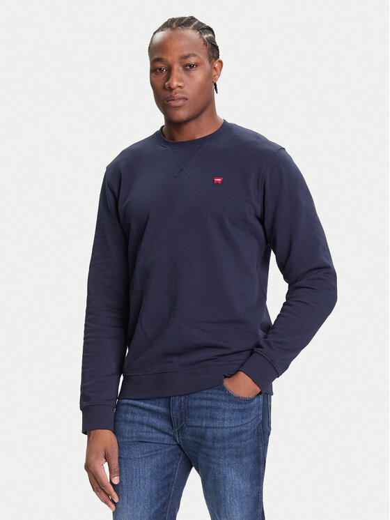 Wrangler Wrangler Bluza 112350534 Granatowy Regular Fit