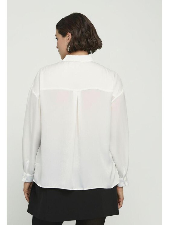 Fiorella Rubino Fiorella Rubino Camicia 5001L000160N011 Bianco Regular Fit