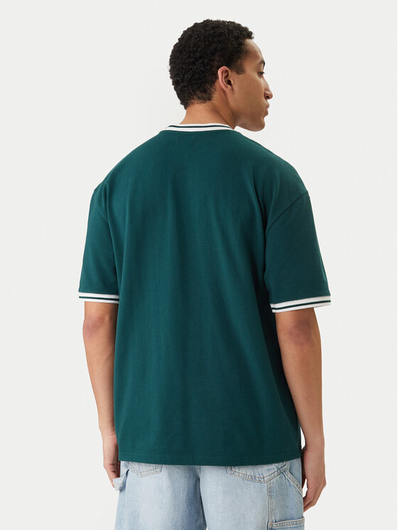 DC Shoes DC Shoes Tričko Skateball Jersey EDYKT03542 Zelená Regular Fit