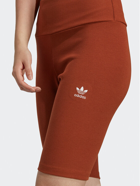 adidas adidas Sportske kratke hlače Rib Shorts IL9621 Smeđa