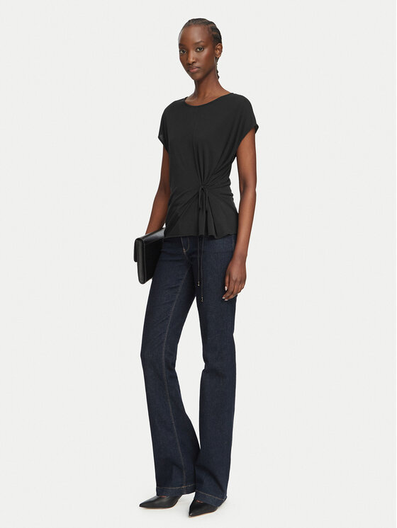 Nine West Nine West Blūze 62TSD1100 Melns Regular Fit