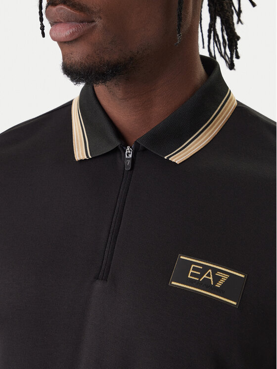 EA7 Emporio Armani EA7 Emporio Armani Tricou polo 7M001333 AF13739 UC001 Negru Regular Fit