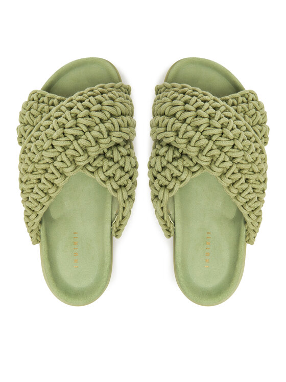 Inuikii Inuikii Natikači Woven 70104-105 Zelena