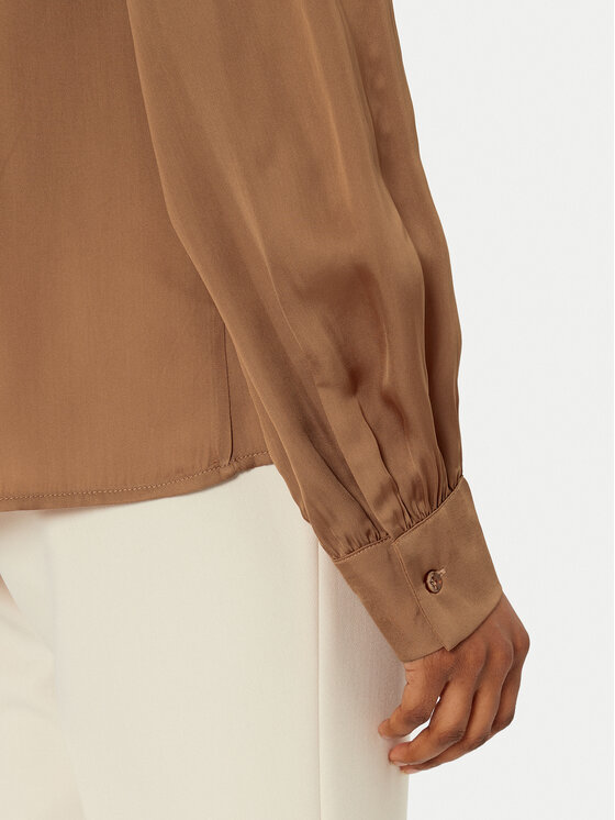 Fracomina Fracomina Camicia FR24WT6006W731R9 Marrone Regular Fit