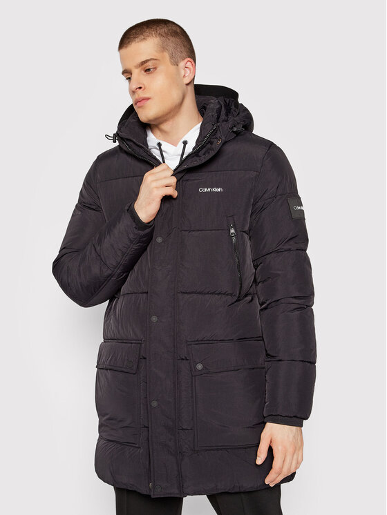 Giubbotto piumino Crinkle K10K107486 Nero Regular