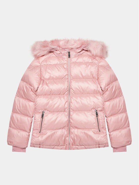 Guess Giubbotto invernale J3BL12 WB080 Rosa Regular Fit, taglia : 16Y