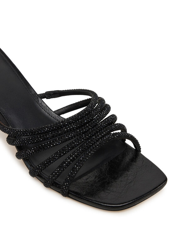 MICHAEL Michael Kors MICHAEL Michael Kors Şlapi Haisley 40T5HSMS1S Negru
