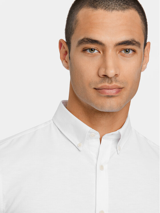 Lindbergh Lindbergh Košulja 30-203174 Bijela Slim Fit