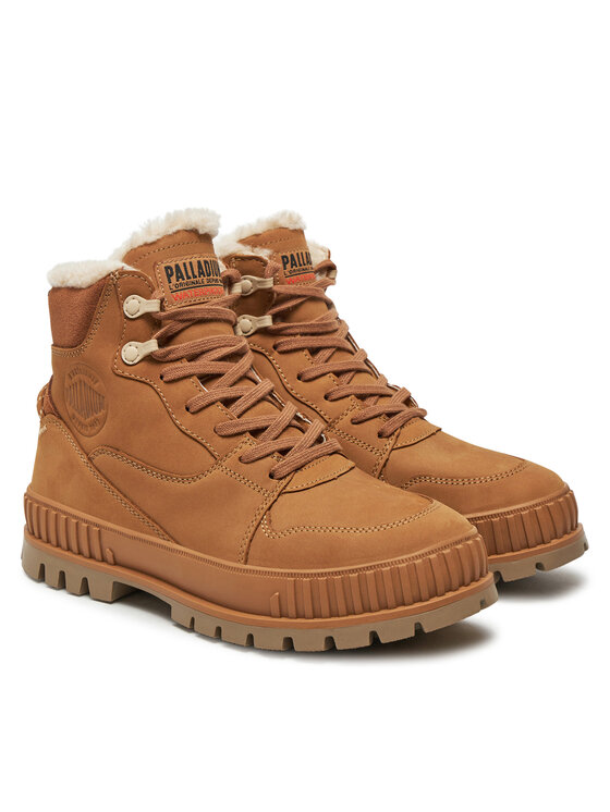 Palladium Palladium Trapery Pallashock Warm Wp 74351-252-M Brązowy