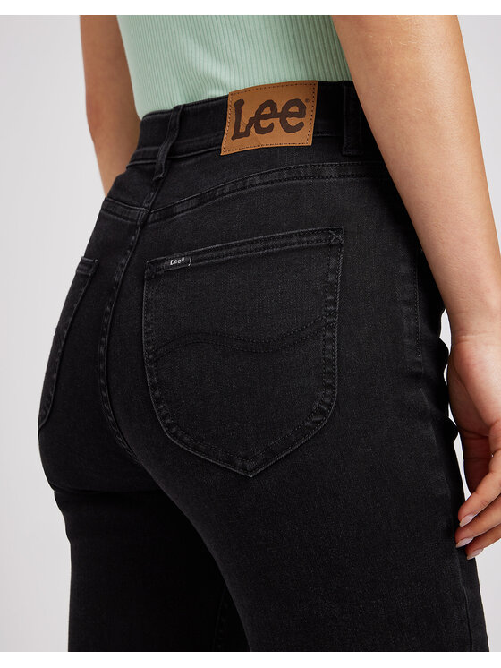 Lee Lee Jeansy ULC SKINNY Czarny Slim Fit