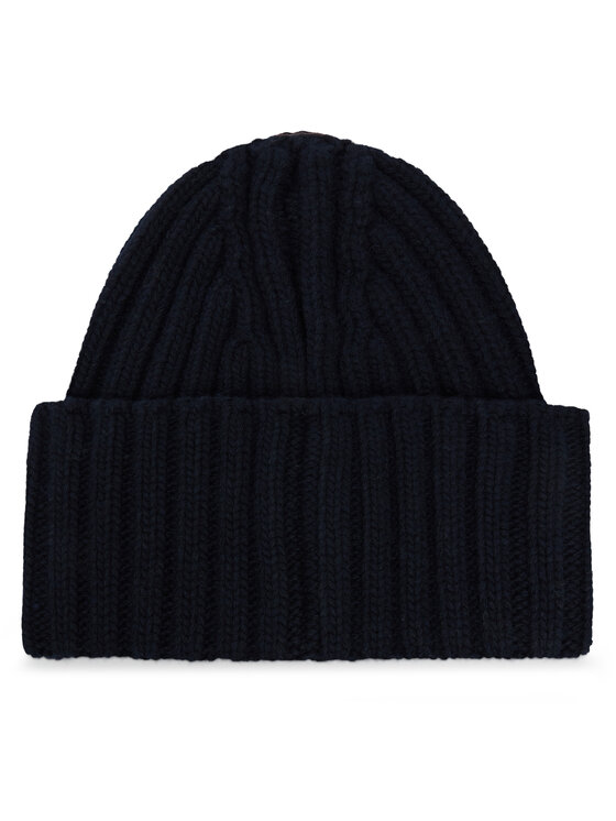 Tommy Hilfiger Tommy Hilfiger Čiapka Th Crest Fluffy AW0AW18210 Tmavomodrá