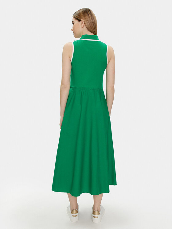 Tommy Hilfiger Tommy Hilfiger Літня сукня WW0WW41272 Зелений Regular Fit