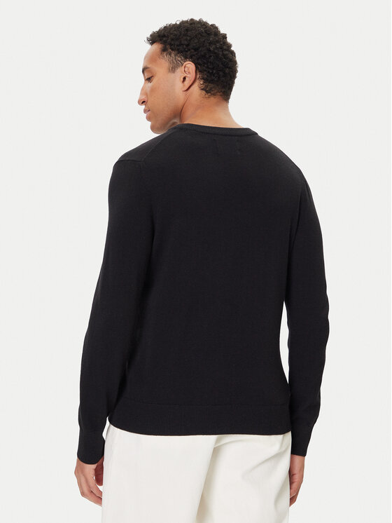 Marc O'Polo Marc O'Polo Megztinis 529 5144 60504 Juoda Regular Fit