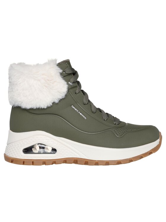 Skechers Skechers Śniegowce 167274-OLV Zielony