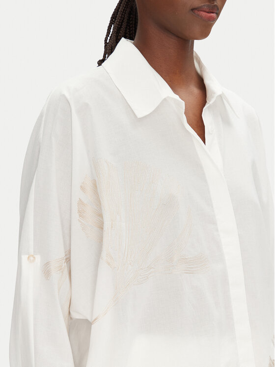 ACCESS FASHION ACCESS FASHION Košeľa 53-7053-124 Biela Loose Fit
