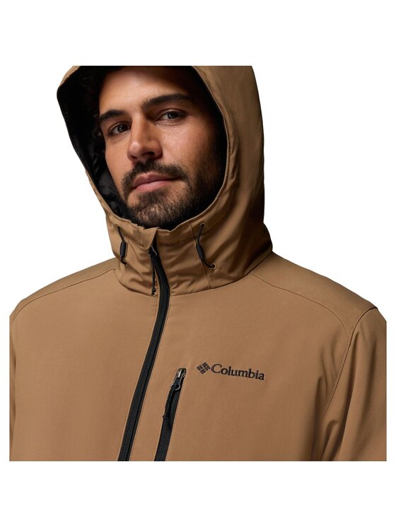 Columbia Columbia Kurtka softshell Gate Racer II Softshell Jacket 2090404257 Brązowy Regular Fit