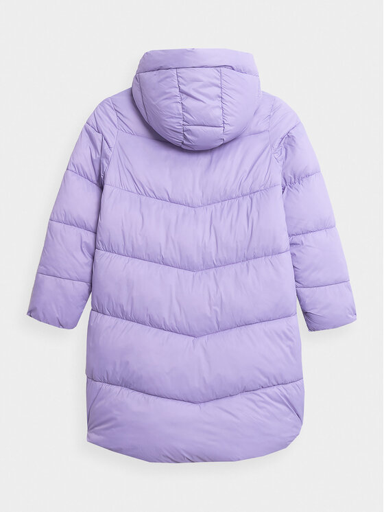 4F 4F Зимова куртка 4FJAW23TDJAF268 Фіолетовий Regular Fit