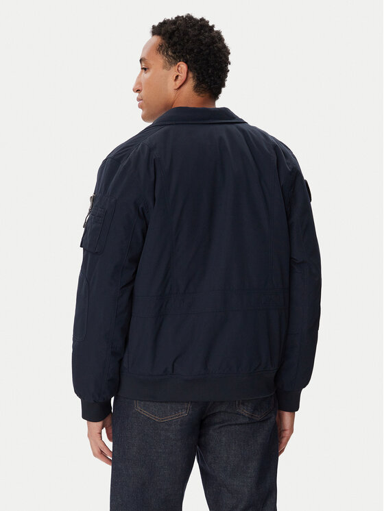 Aeronautica Militare Aeronautica Militare Zimní bunda 262AB3108UCT03151 Tmavomodrá Regular Fit