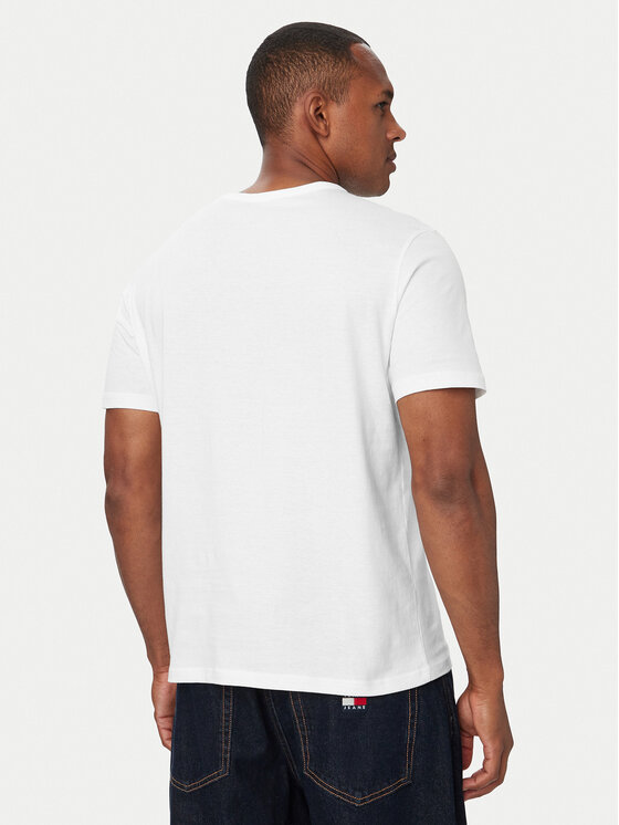 Tommy Hilfiger Tommy Hilfiger Marškinėlių komplektas 3P Ss Tee UM0UM03870 Kreminė Regular Fit