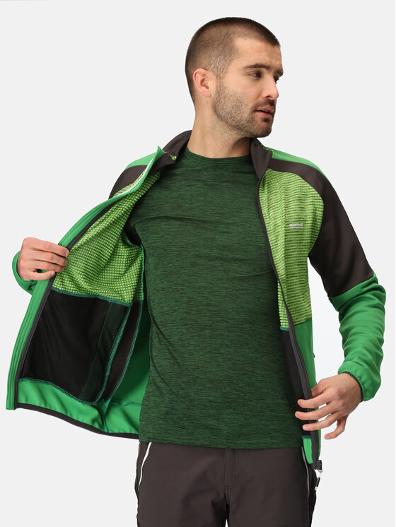 Regatta Regatta Softshelljacke Yare VII RML242 Grün Regular Fit