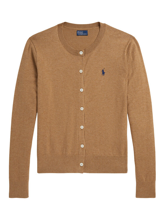Polo Ralph Lauren Polo Ralph Lauren Kardigan 211971871007 Béžová Slim Fit