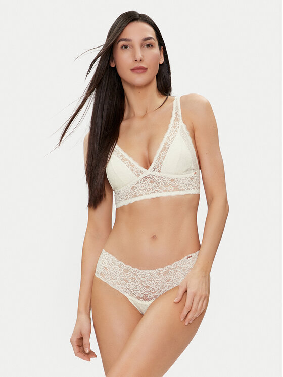Dorina Dorina Set od 3 para klasičnih gaćica Lana D002188LA080 Šarena