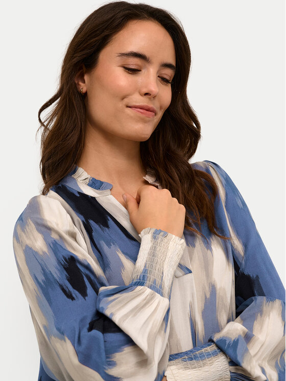 Kaffe Kaffe Rochie tip cămașă Beathe 10508899 Albastru Relaxed Fit