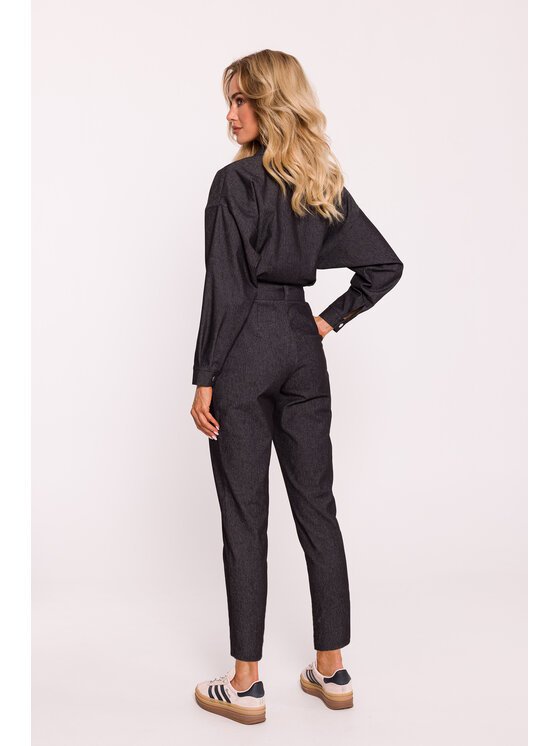 Made of Emotion Made of Emotion Jumpsuit m801 Grigio Active Fit
