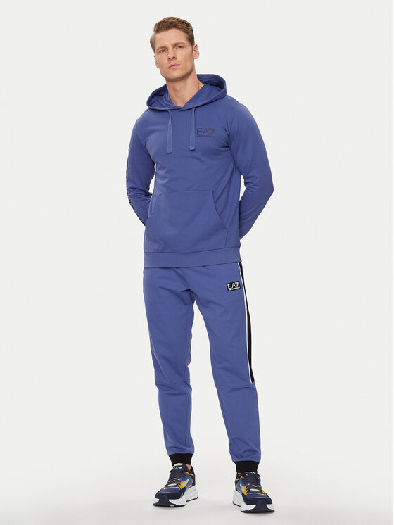 EA7 Emporio Armani EA7 Emporio Armani Majica dugih rukava 8NPM18 PJ05Z 1557 Plava Regular Fit