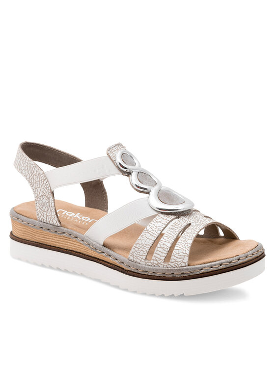 Rieker Rieker Sandali 679L4-80 Bianco