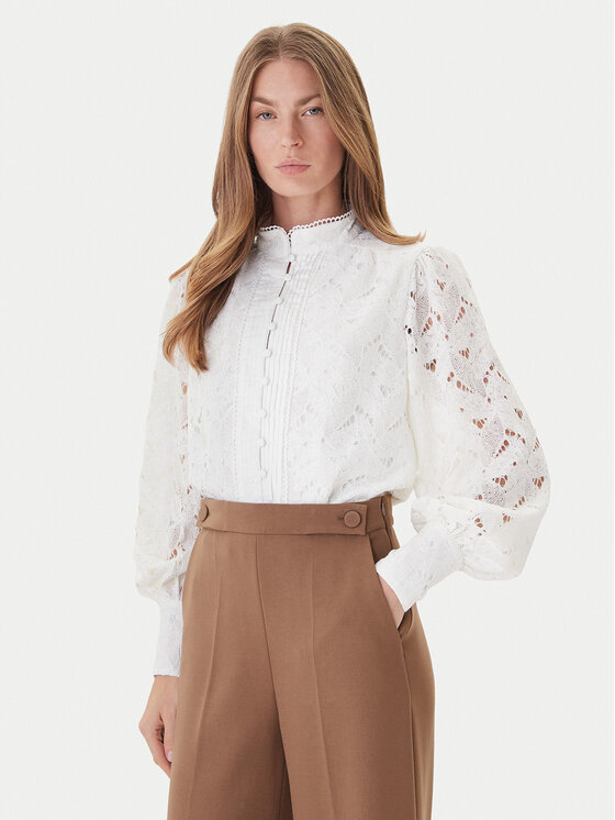 Bardot Bardot Bodijs Remy 59730TB1 Balts Regular Fit