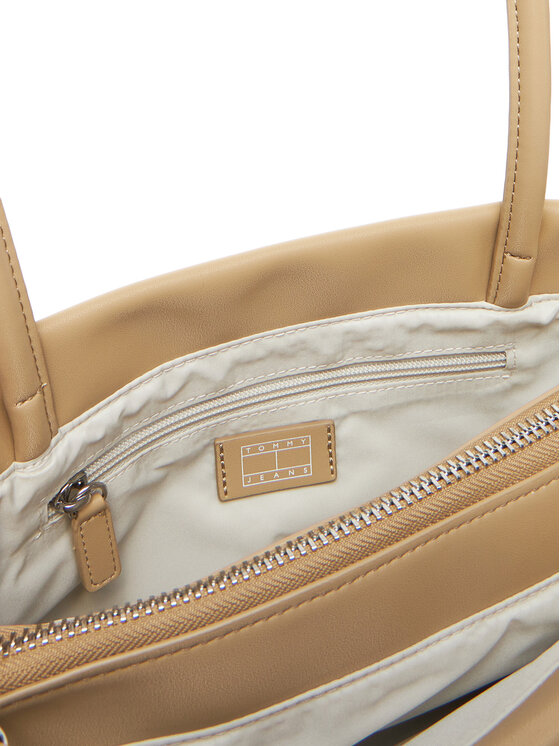 Tommy Jeans Tommy Jeans Ročna torba Tjw American Cool Med Tote AW0AW17297 Bež