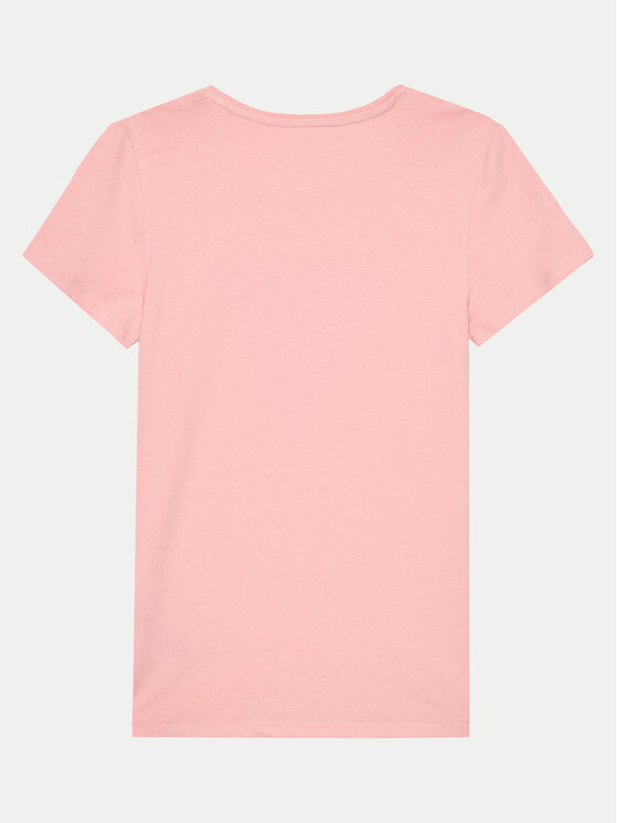 Guess Guess Tričko J2YI51 K6YW1 Ružová Regular Fit