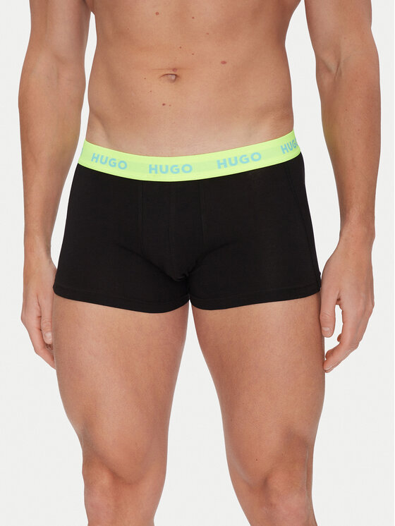 HUGO HUGO Set di 3 boxer 50532611 Nero