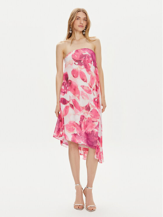 Joseph Ribkoff Joseph Ribkoff Kokteilinė suknelė 242716 Rožinė Slim Fit
