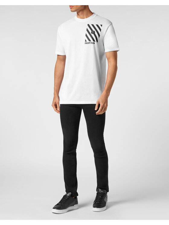 PHILIPP PLEIN PHILIPP PLEIN T-shirt 9861 Bianco Regular Fit