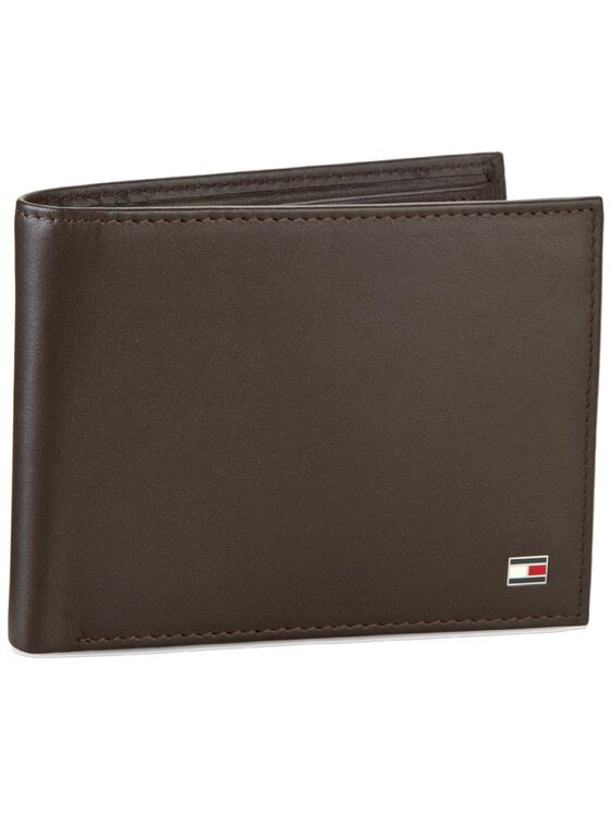Tommy Hilfiger Tommy Hilfiger Πορτοφόλι Eton Cc Flap And Coin Pocket AM0AM00652/83362 Καφέ