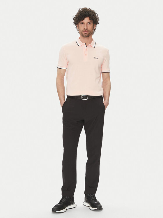 BOSS BOSS Polo majica Paddy 50469055 Roza Regular Fit