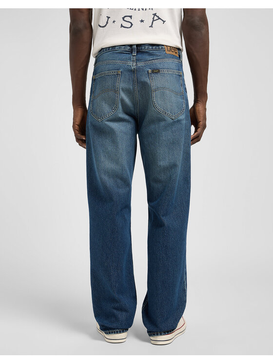 Lee Lee Jeansy ASHER Niebieski Loose Fit