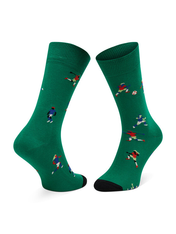 Happy Socks Happy Socks Skarpety długie FOO01-7300 Zielony
