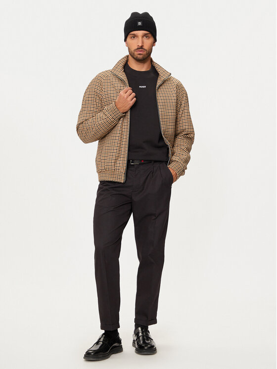 HUGO Hugo Džemperis Dapocrew 50525892 Juoda Relaxed Fit