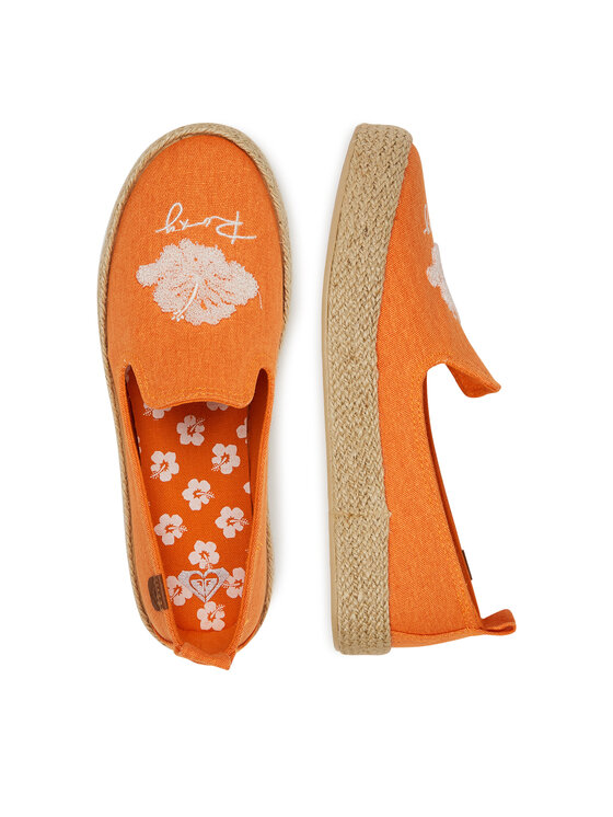Roxy Roxy Espadryle CSS20547-02 Pomarańczowy