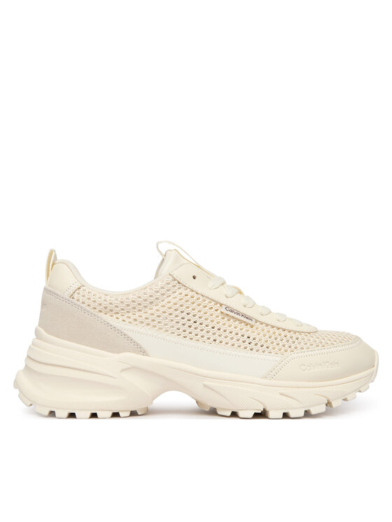 Calvin Klein Calvin Klein Αθλητικά Hike Runner Lup Lin Mesh HW0HW03000 Λευκό