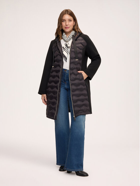 Fiorella Rubino Fiorella Rubino Giubbotto piumino F052T001605N033 Nero Regular Fit